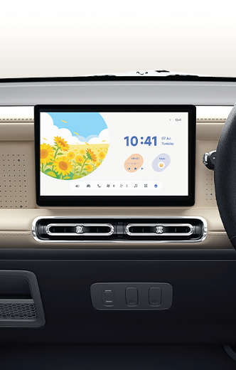 10.1” Control Screen with Smartphone Interconnection