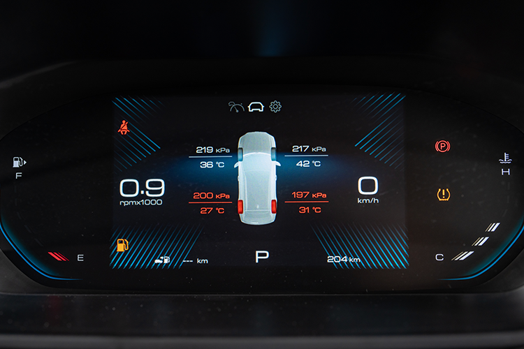 multi-information display 7 full color tft